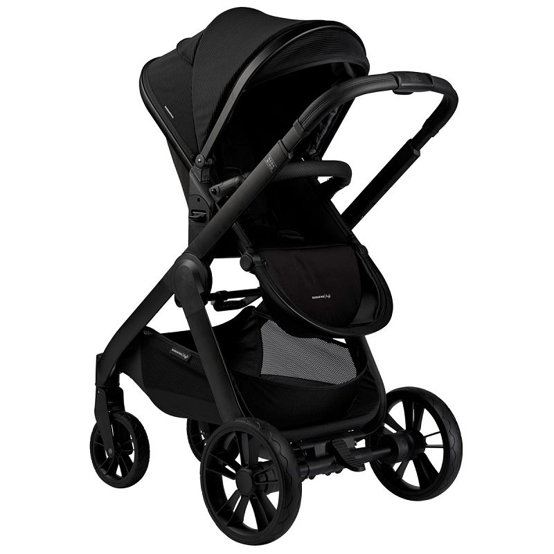 Otroški voziček 3v1 Bababing Raffi Black + lupinica BeSafe 8