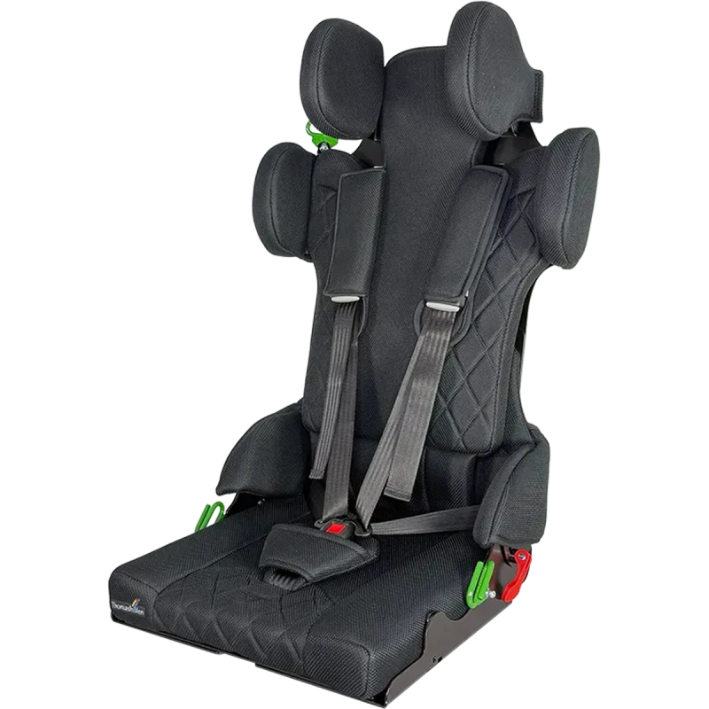 Prilagojeni avtosedež Thomashilfen Hercules Prime R129  + vrtljivo podnožje + mehke blazinice za varnostni pas