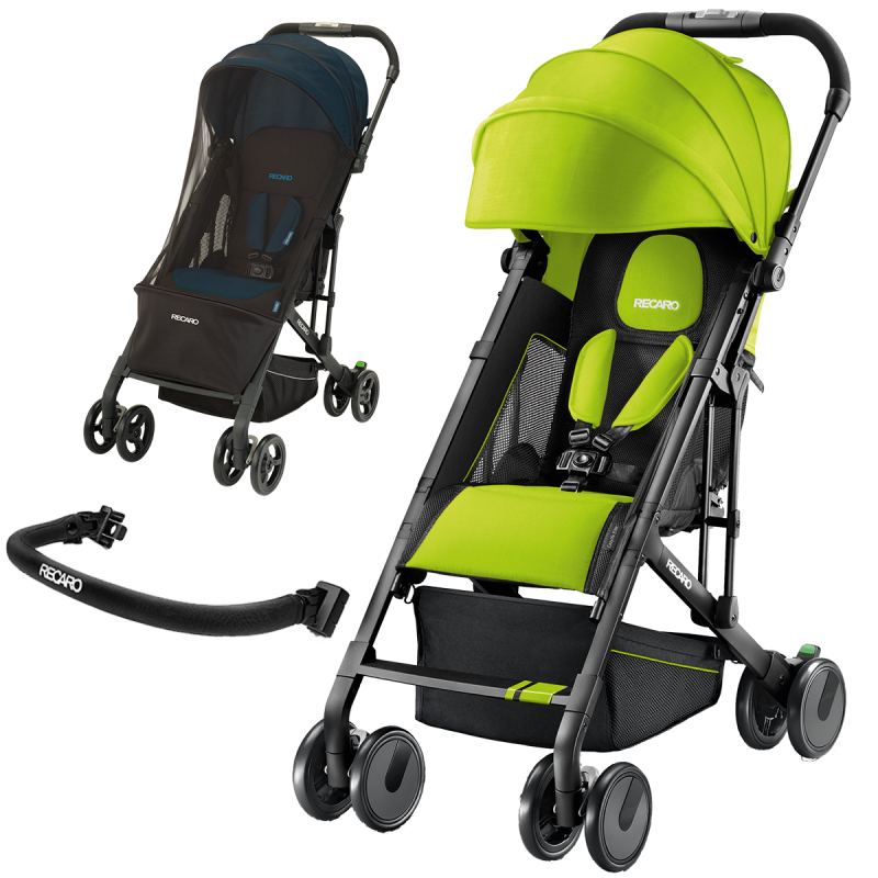 Marela voziček RECARO Easylife Elite Lime + dodatki