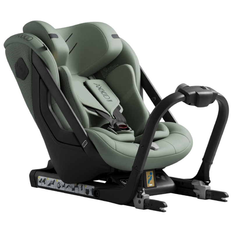 Otroški avtosedež AXKID ONE 3 i-Size [61–125 cm] Nordic Bloom Green