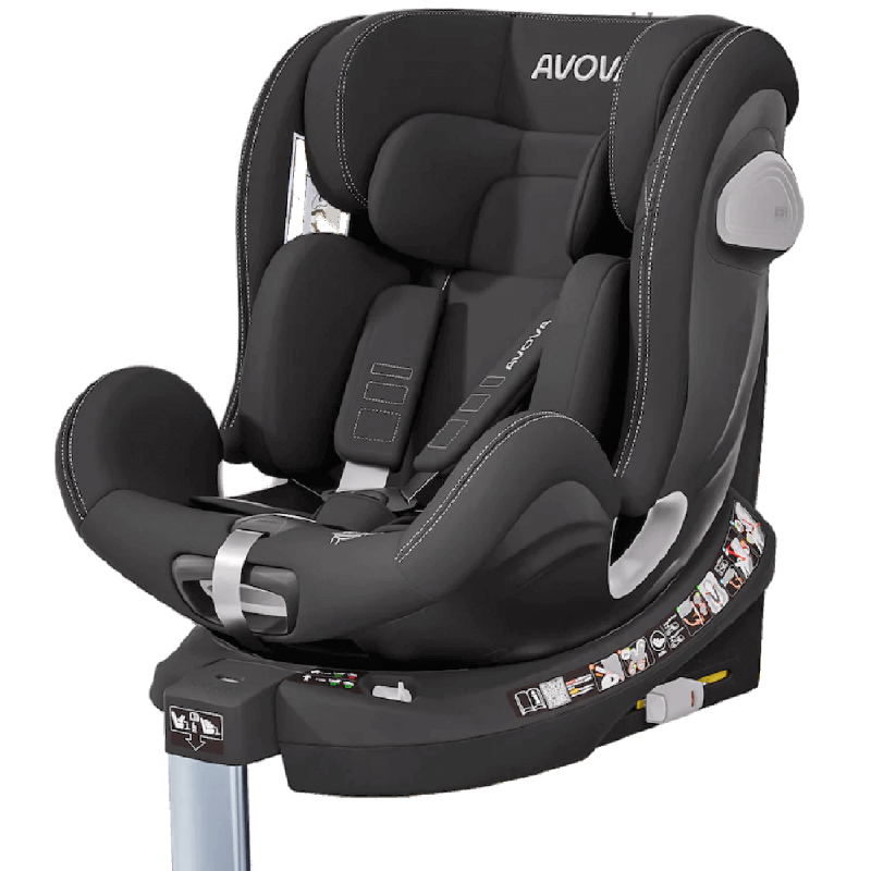 Otroški avtosedež Avova Swan Fix i-Size [40- 125 cm] Pearl Black