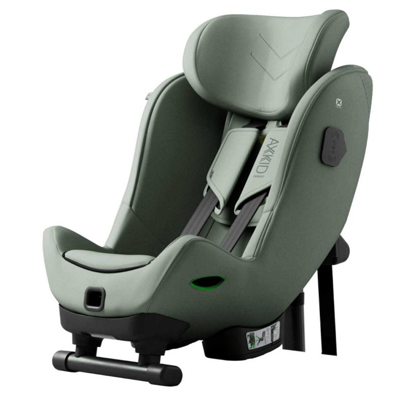 Otroški avtosedež AXKID Minikid 4 MAX i-Size [61–125 cm] Nordic Bloom Green 3