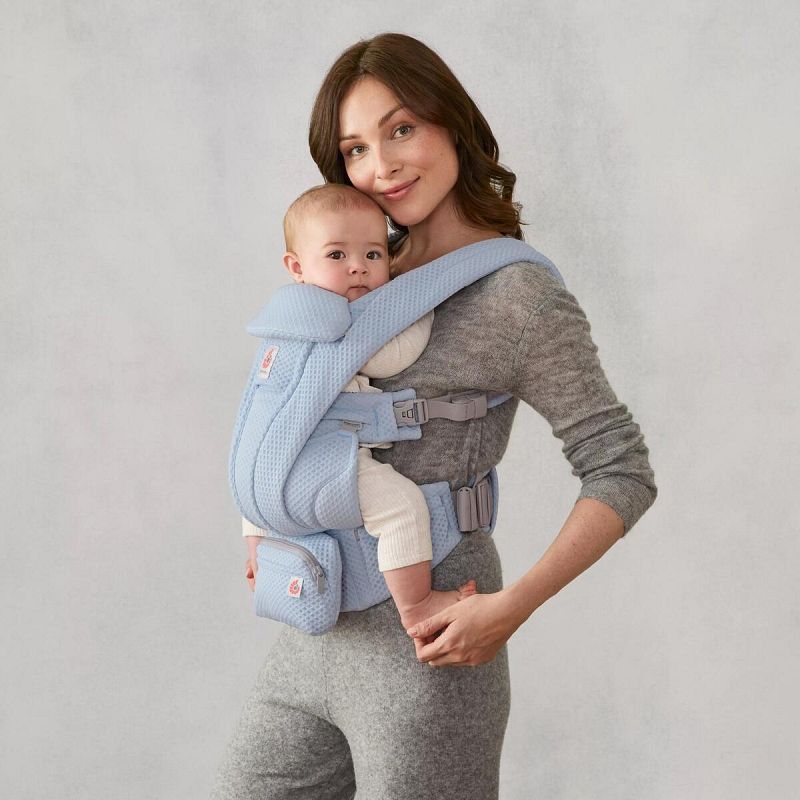 Nosilka Ergobaby Omni Deluxe Mesh  Serene Blue 3