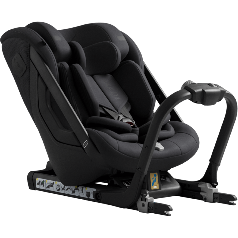 Otroški avtosedež AXKID ONE 3+ i-Size [40–125 cm] Coastal Storm Black