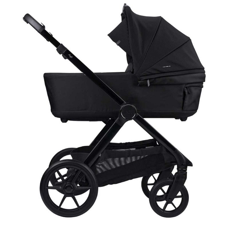Otroški voziček 2v1 Bababing Raffi 2.0 [Gloss Black] 1