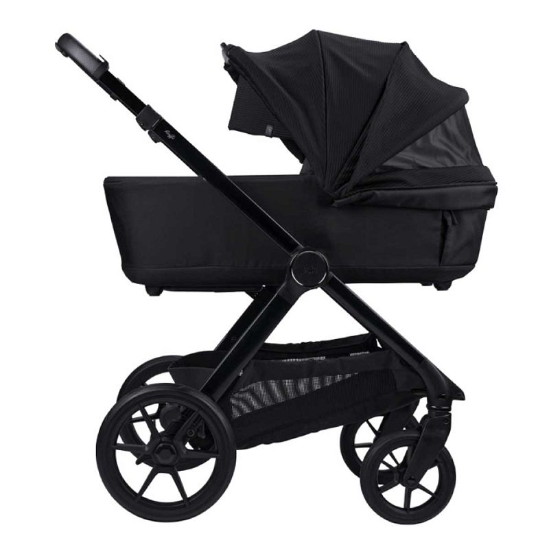 Otroški voziček 2v1 Bababing Raffi 2.0 [Gloss Black] 2