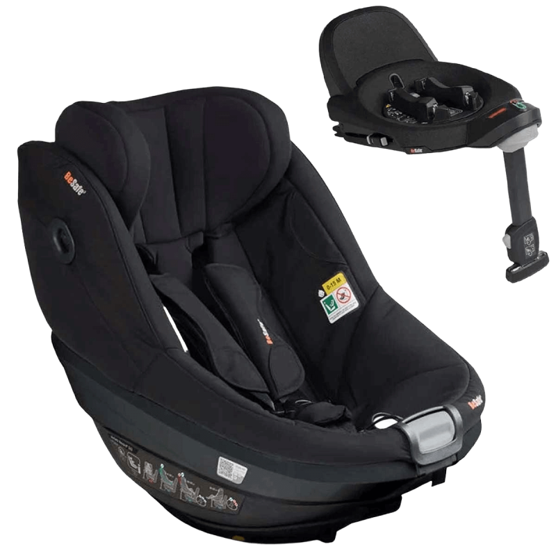 Otroški avtosedež BeSafe Beyond² 360 [61-125 cm] Fresh Black Cab + baza