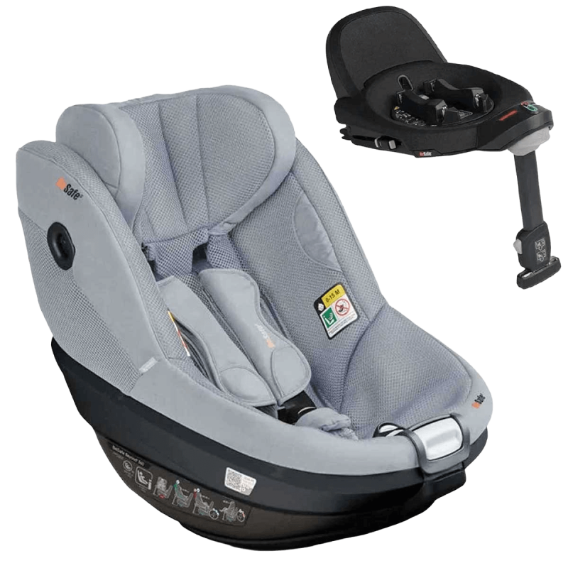 Otroški avtosedež BeSafe Beyond² 360 [61-125 cm] Peak Mesh + baza