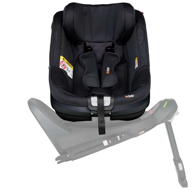 Otroški avtosedež BeSafe Beyond² 360 [61-125 cm] Black Soft Breeze + baza 2