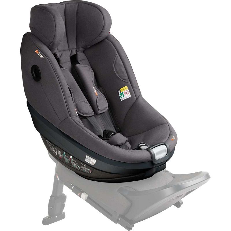 Otroški avtosedež BeSafe Beyond² 360 [61-125 cm] Dark Grey Melange + baza 3