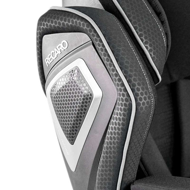 RECARO Axion 1 Reha + vrtljivo podnožje + naslon za noge + mehke blazinice za varnostni pas 4