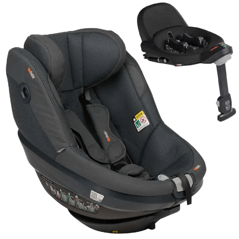 Otroški avtosedež BeSafe Beyond² B 360 Anthracite Mesh + baza