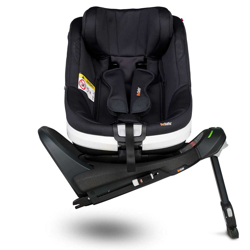 Otroški avtosedež BeSafe Beyond RF [61-125 cm] Black Soft Breeze + baza 3