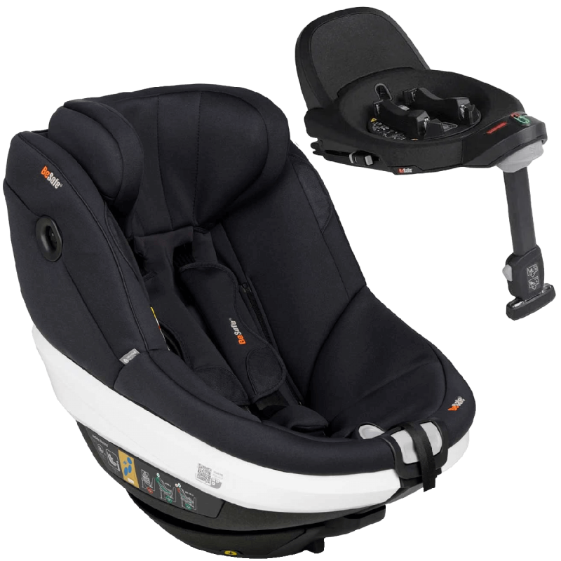Otroški avtosedež BeSafe Beyond RF [61-125 cm] Black Soft Breeze + baza