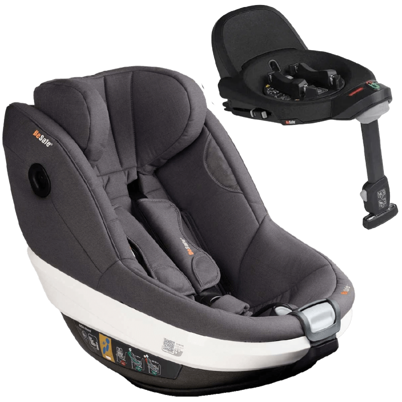 Otroški avtosedež BeSafe Beyond RF [61-125 cm] Dark Grey + baza