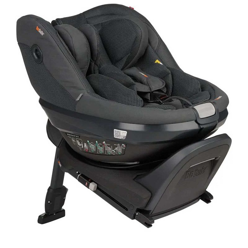 Otroški avtosedež BeSafe Beyond² B 360 Anthracite Mesh + baza 5