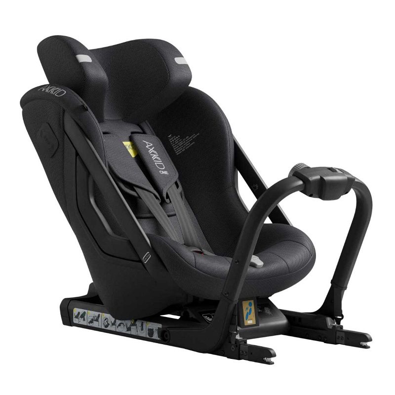 Otroški avtosedež AXKID ONE 3 i-Size [61–125 cm] Mesh – Arctic Mist Grey 3