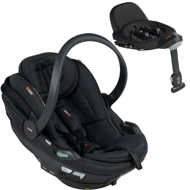 Otroški avtosedež BeSafe Go Beyond² [40-87 cm] Black Soft Breeze + Baza