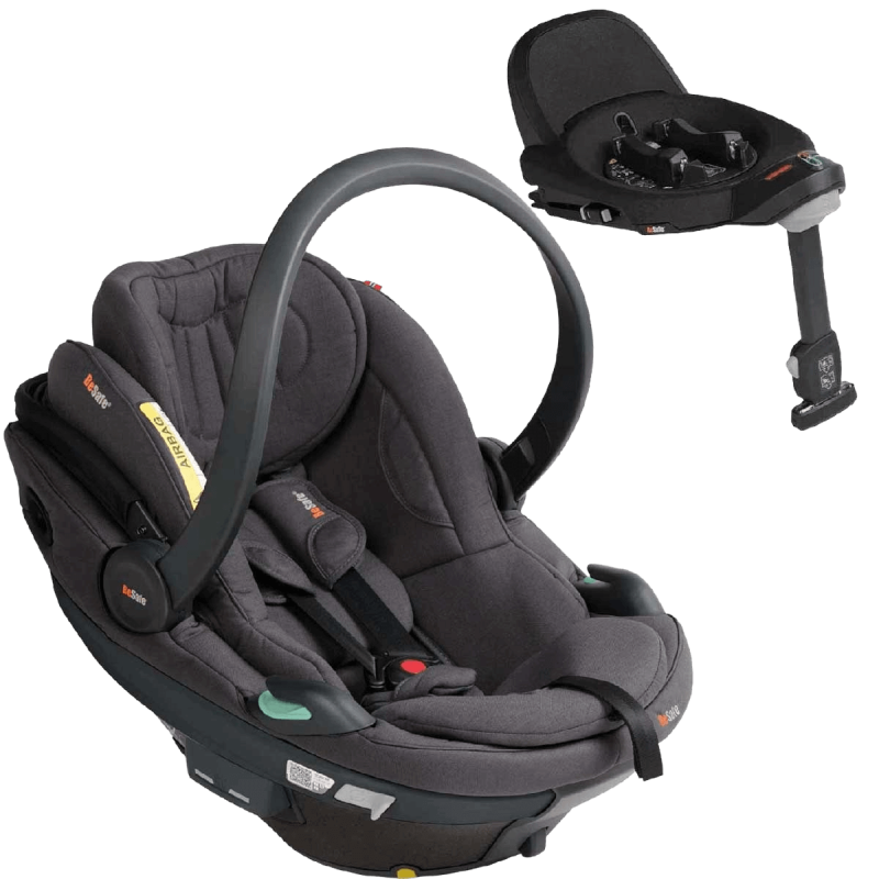 Otroški avtosedež BeSafe Go Beyond² [40-87 cm] Dark Grey Melange + Baza