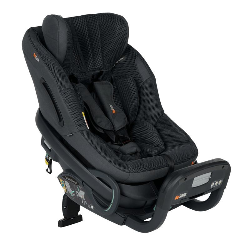 Otroški avtosedež BeSafe Stretch² [61-125 cm] Anthracite mesh temno siva