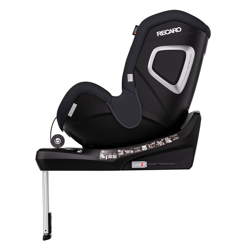 Otroški avtosedež RECARO Toron 1 KID [61–105 cm] Fresh Black 4