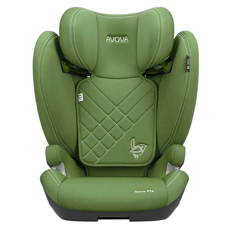 Otroški avtosedež AVOVA Sora-Fix i-Size [100-150 cm] Cactus Green 1