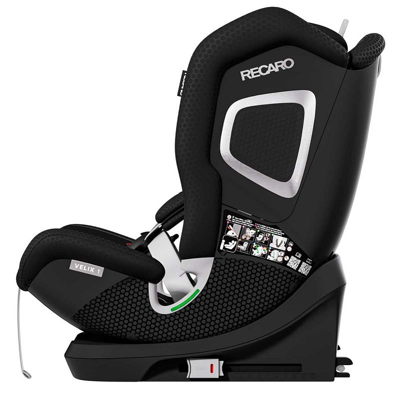 Otroški avtosedež RECARO VELIX 1 [76-150 cm] Fresh Black 9