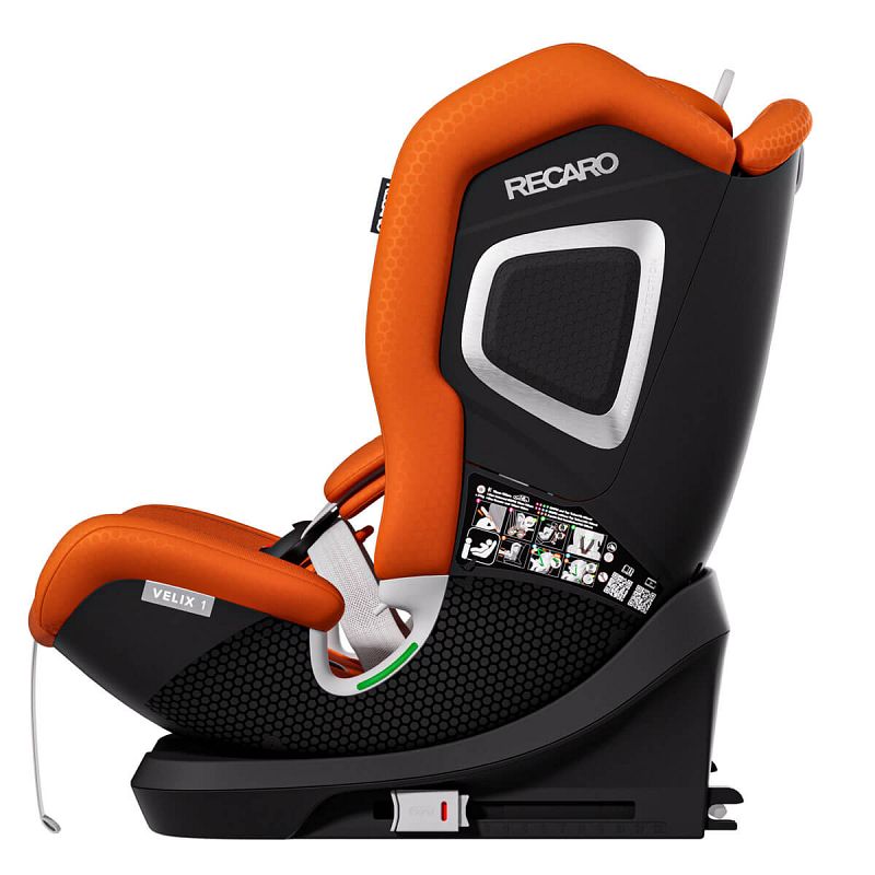 Otroški avtosedež RECARO VELIX 1 [76-150 cm] Vibrant Orange 6