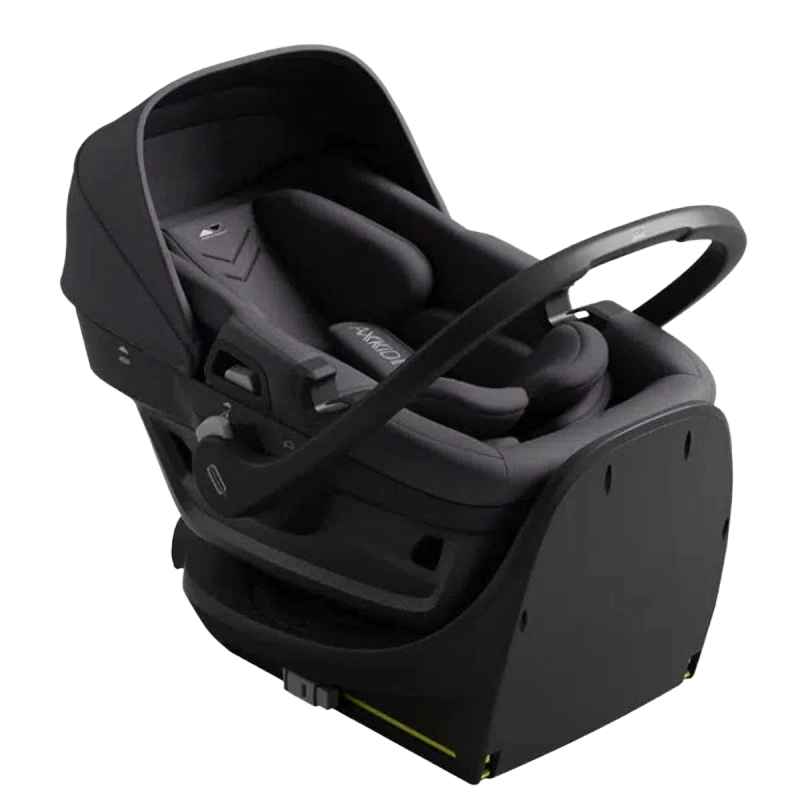 Otroški avtosedež – lupinica AXKID Zero Pro [40–87 cm] + ISOFIX podnožje Artic Mistic Grey