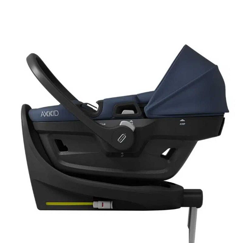 Otroški avtosedež – lupinica AXKID Zero Pro [40–87 cm] + ISOFIX podnožje Glacier Lake Blue 2